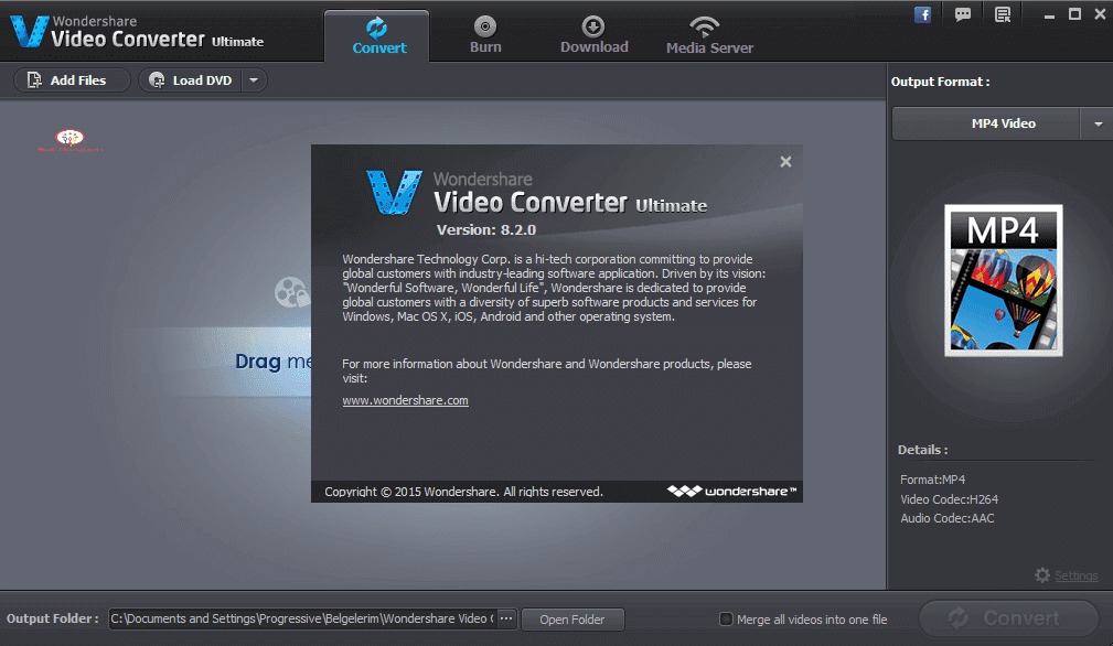 Wondershare Video Converter free