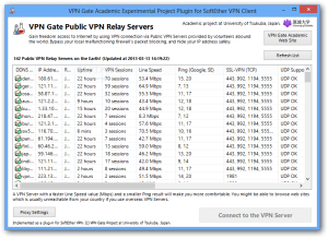 SoftEther VPN Gate Client Plugin Crack Free