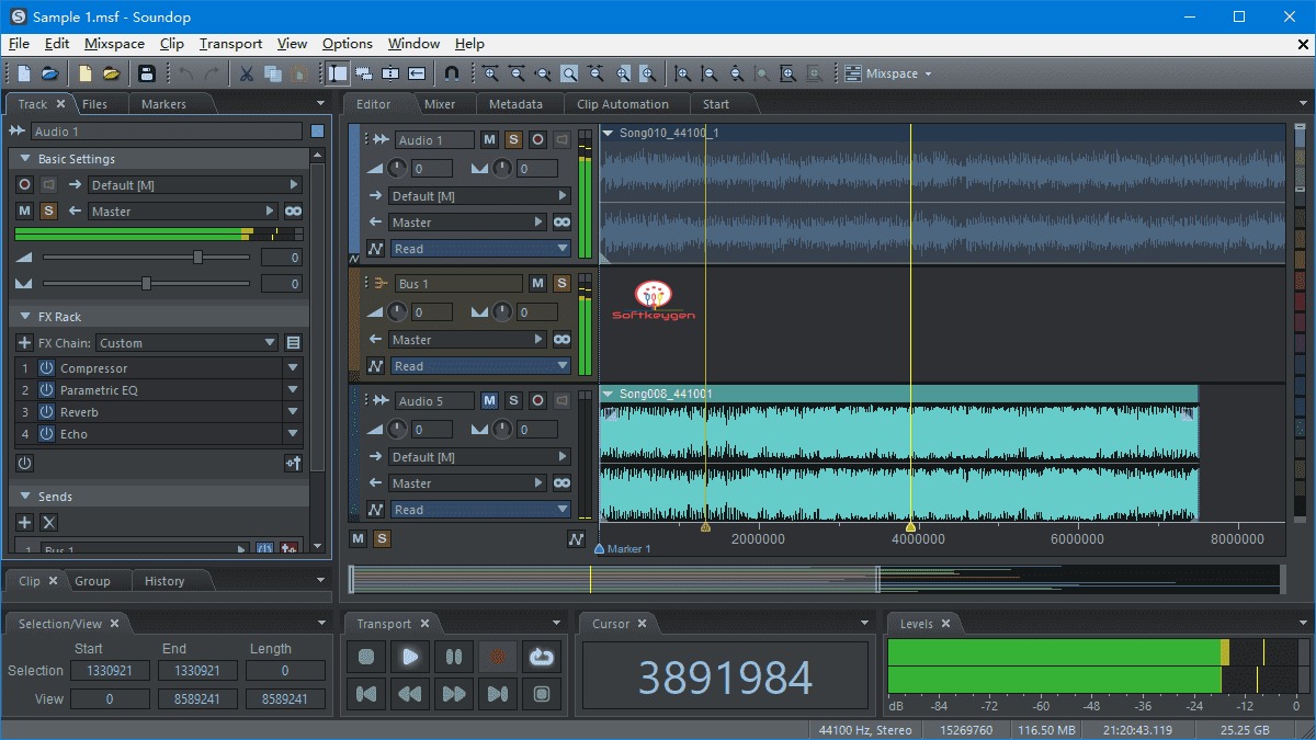 Soundop Audio Editor patch-ink